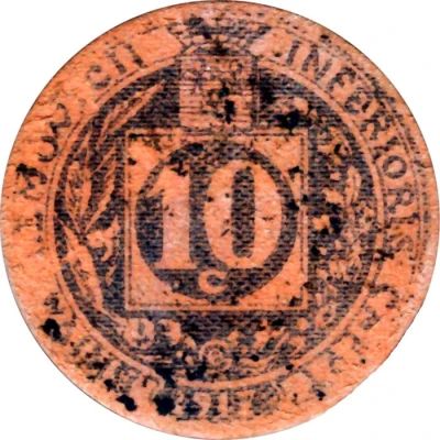 10 Centimes back