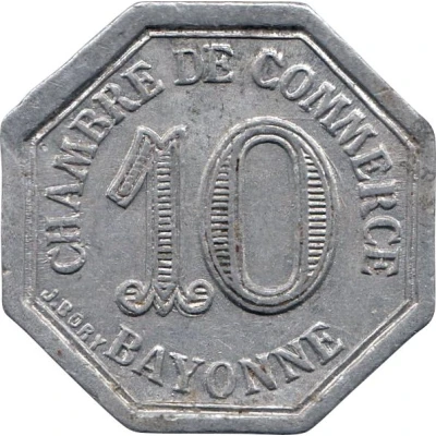 10 Centimes back