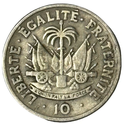 10 Centimes back