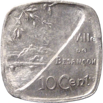 10 Centimes back