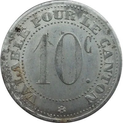 10 Centimes back