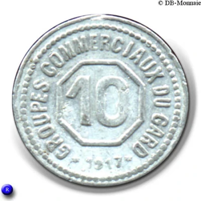 10 Centimes front