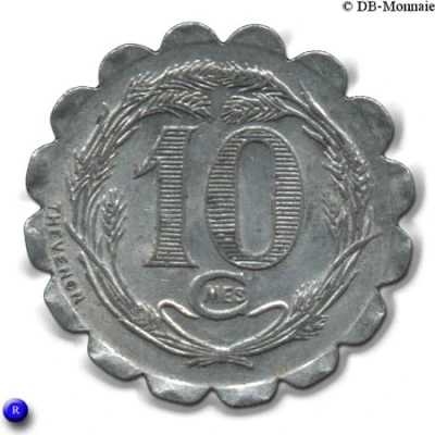 10 Centimes back