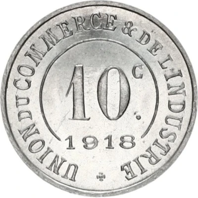 10 Centimes back