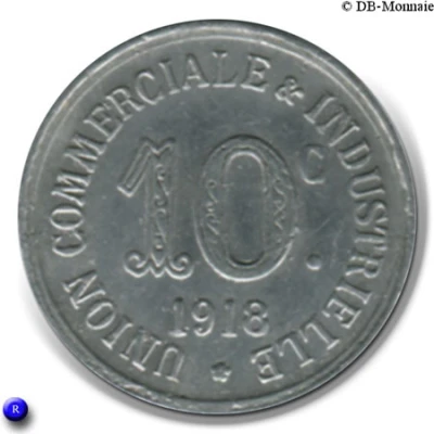 10 Centimes back