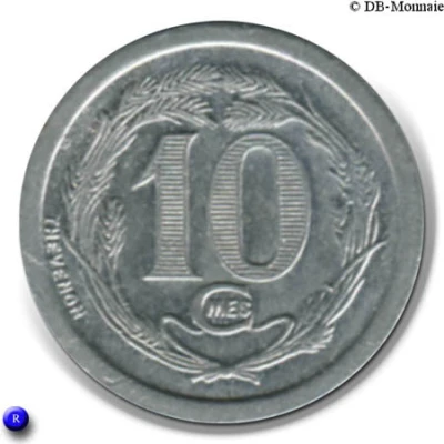 10 Centimes back