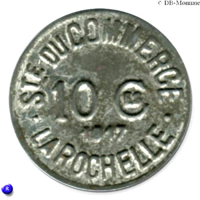 10 Centimes front