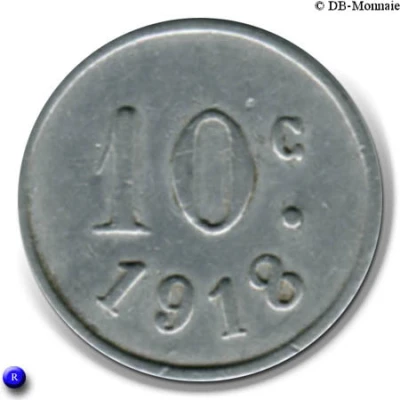 10 Centimes back