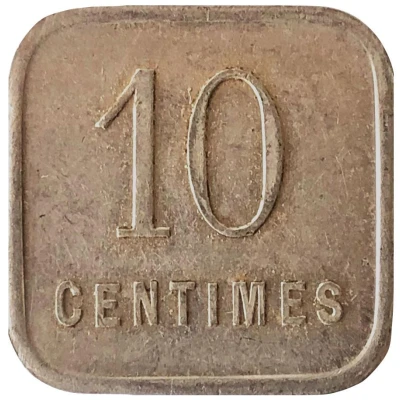 10 Centimes back