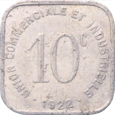 10 Centimes back