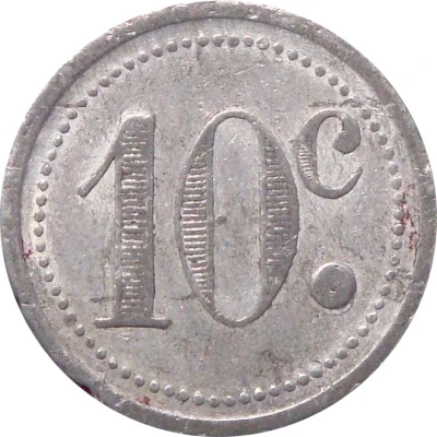 10 Centimes back