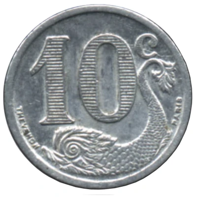 10 Centimes back