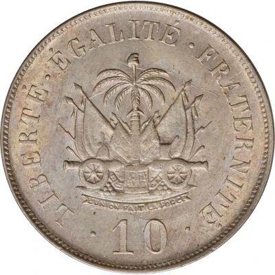 10 Centimes back