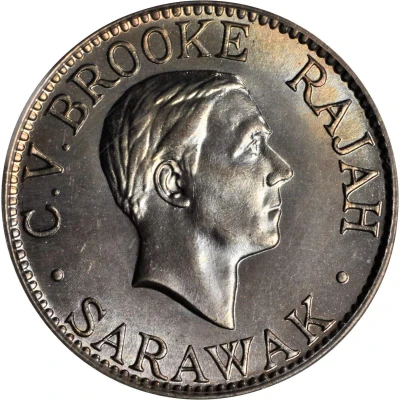 10 Cents - Charles V. Brooke Rajah front