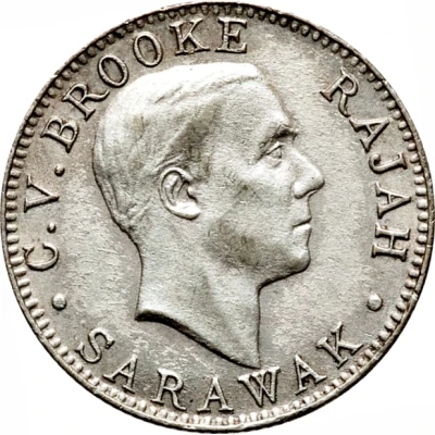 10 Cents - Charles V. Brooke Rajah front