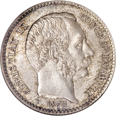 10 Cents - Christian IX front