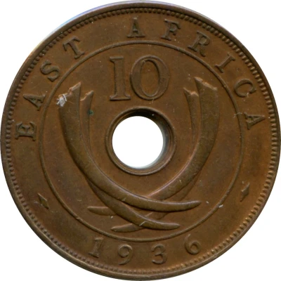 10 Cents - Edward VIII back