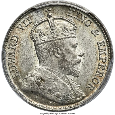 10 Cents - Edward VII front