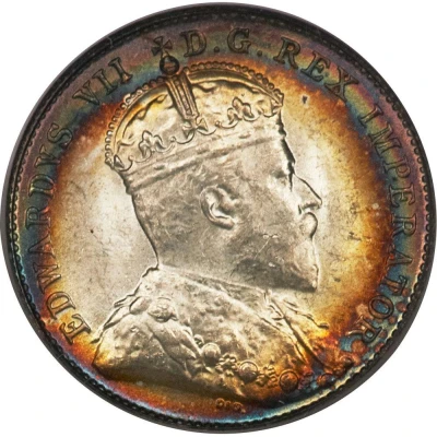 10 Cents - Edward VII front