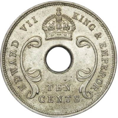 10 Cents - Edward VII front