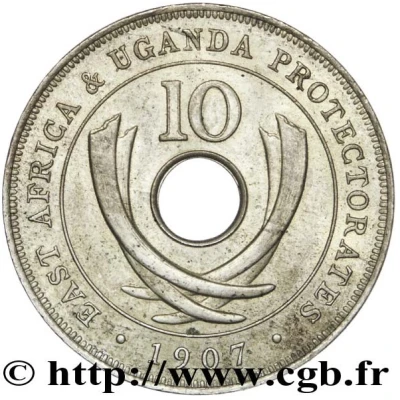 10 Cents - Edward VII back