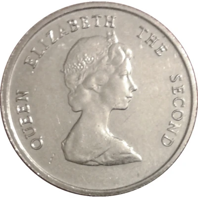 10 Cents - Elizabeth II 2nd portrait front