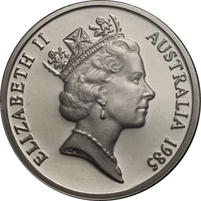 10 Cents - Elizabeth II 3rd Portrait front