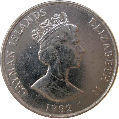 10 Cents - Elizabeth II 3rd portrait; magnetic front