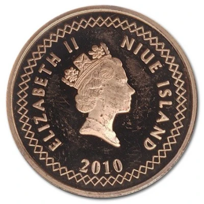 10 Cents - Elizabeth II 3rd portrait front