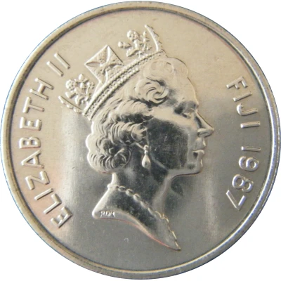 10 Cents - Elizabeth II 3rd portrait front