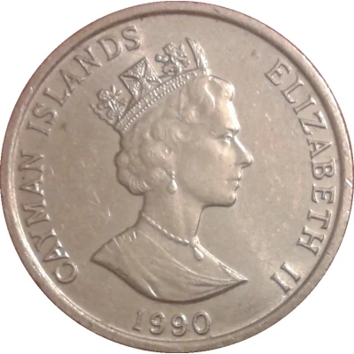 10 Cents - Elizabeth II 3rd portrait front