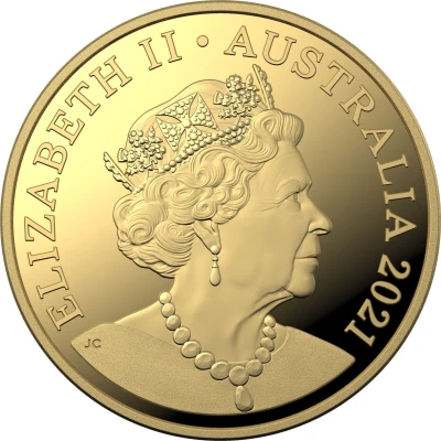 10 Cents - Elizabeth II 6th Portrait - Gold Proof front