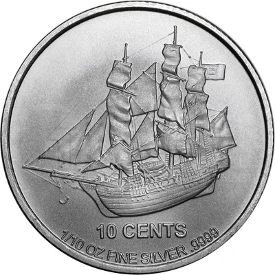 10 Cents - Elizabeth II Bounty back