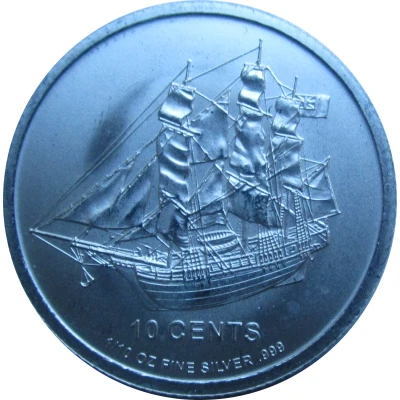 10 Cents - Elizabeth II Bounty back