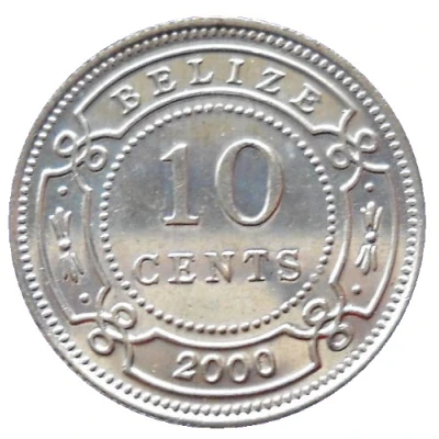 10 Cents - Elizabeth II back