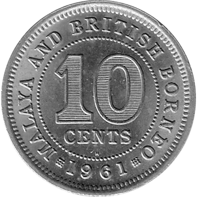 10 Cents - Elizabeth II back