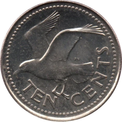 10 Cents - Elizabeth II back