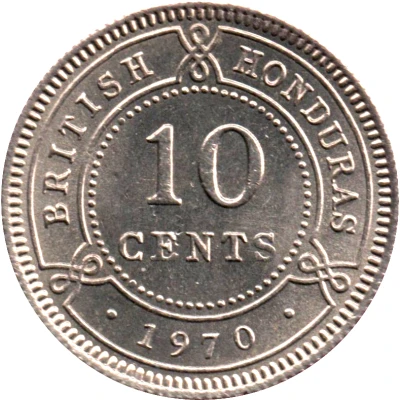 10 Cents - Elizabeth II back