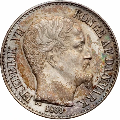 10 Cents - Frederik VII front