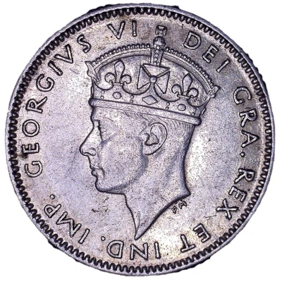 10 Cents - George VI front