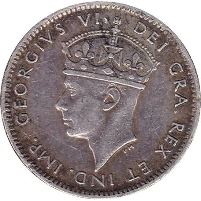 10 Cents - George VI front