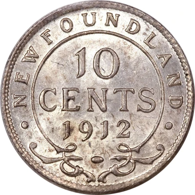 10 Cents - George V back