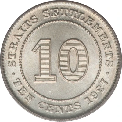 10 Cents - George V back