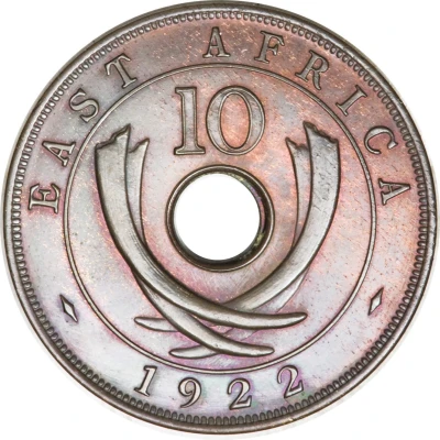 10 Cents - George V back