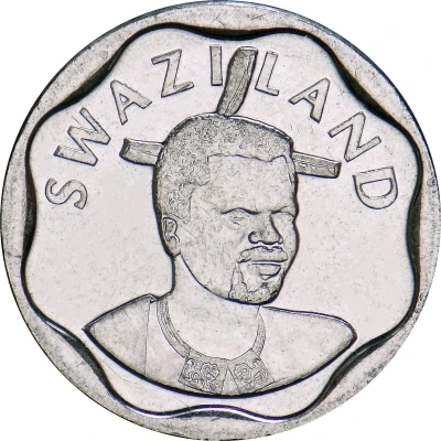 10 Cents - Mswati III front