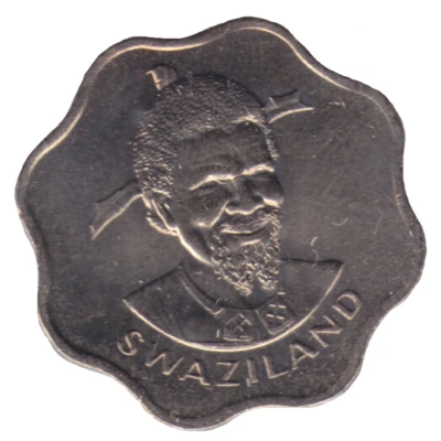 10 Cents - Sobhuza II FAO front