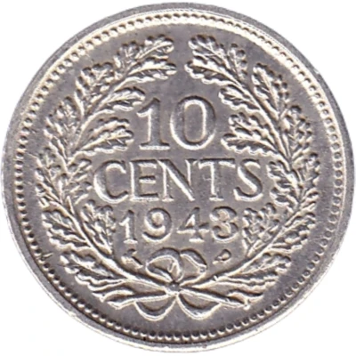 10 Cents - Wilhelmina back