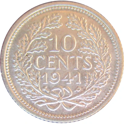 10 Cents - Wilhelmina back