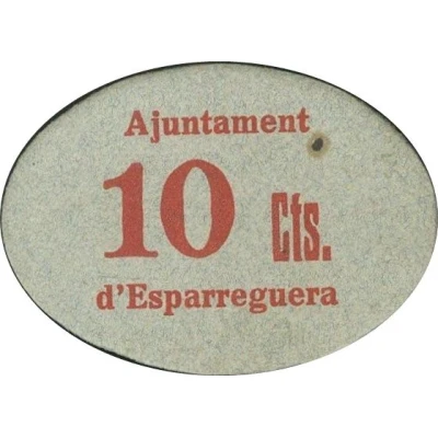 10 Céntimos (Esparreguera) ND front