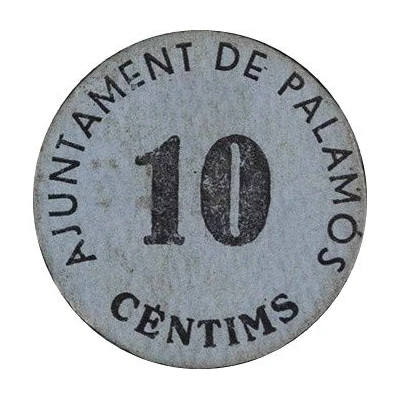 10 Céntimos (Palamós) ND front